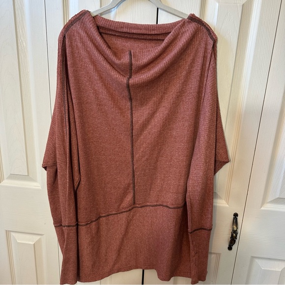 Free People We The Free Londontown Thermal Long Sleeve Tee Womens Size Medium - Picture 5 of 12